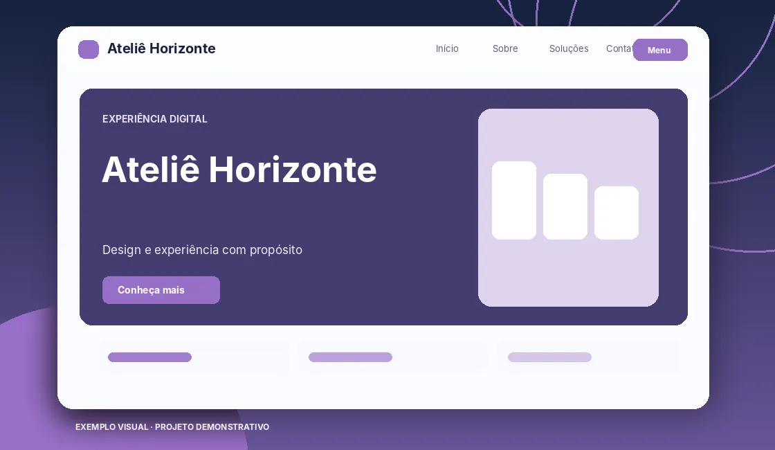 Prévia do projeto Ateliê Horizonte